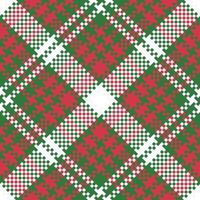 schottisch Tartan Plaid nahtlos Muster, Prüfer Muster. Vorlage zum Design Ornament. nahtlos Stoff Textur. Illustration vektor