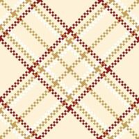 Plaid Muster nahtlos. schottisch Tartan Muster nahtlos Tartan Illustration einstellen zum Schal, Decke, andere modern Frühling Sommer- Herbst Winter Urlaub Stoff drucken. vektor