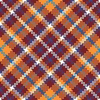 Tartan Plaid Muster nahtlos. schottisch Tartan nahtlos Muster. nahtlos Tartan Illustration einstellen zum Schal, Decke, andere modern Frühling Sommer- Herbst Winter Urlaub Stoff drucken. vektor