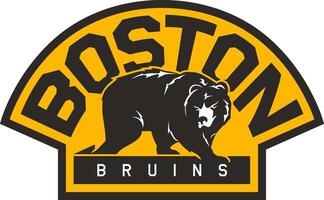 das Alternative Logo von das nhl Eishockey Mannschaft Boston bruins vektor