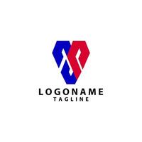 Initiale Brief sg gs modern Logo Design vektor