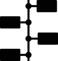 Diagram ikon symbol bild för data statistisk analys illustration vektor