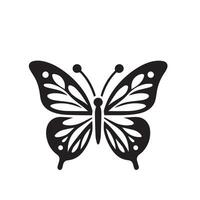 Schmetterling Silhouette. Schmetterling Logo. Schmetterling Illustration vektor