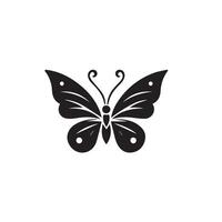 Schmetterling Silhouette. Schmetterling Logo. Schmetterling Illustration vektor