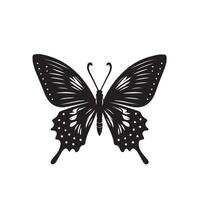 Schmetterling Silhouette. Schmetterling Logo. Schmetterling Illustration vektor