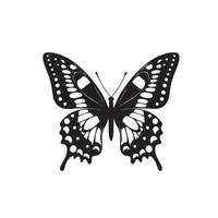 Schmetterling Silhouette. Schmetterling Logo. Schmetterling Illustration vektor