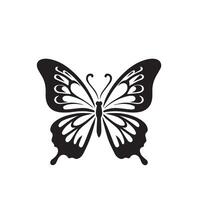 Schmetterling Silhouette. Schmetterling Logo. Schmetterling Illustration vektor