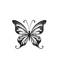 Schmetterling Silhouette. Schmetterling Logo. Schmetterling Illustration vektor