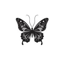 Schmetterling Silhouette. Schmetterling Logo. Schmetterling Illustration vektor