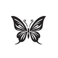 Schmetterling Silhouette. Schmetterling Logo. Schmetterling Illustration vektor
