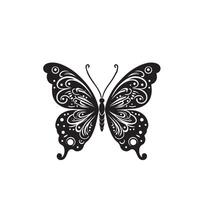 Schmetterling Silhouette. Schmetterling Logo. Schmetterling Illustration vektor