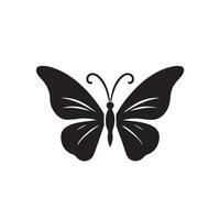 Schmetterling Silhouette. Schmetterling Logo. Schmetterling Illustration vektor