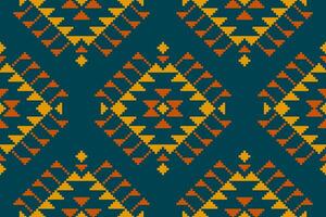 geometrisch ethnisch nahtlos Muster traditionell. amerikanisch, Mexikaner Stil. Design zum Hintergrund, Hintergrund, Illustration, Stoff, Kleidung, Teppich, Textil, Batik, Stickerei. vektor