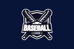 Baseball Logo Design. Sport Baseball Turnier Logo, geeignet zum Ihre Fachmann Team. vektor