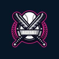 Baseball Logo Design. Sport Baseball Turnier Logo vektor