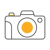 Welt Fotografie Tag Digital Kamera Gliederung Logo vektor