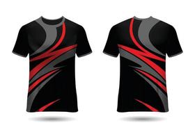 sport racing jersey designmall för team uniformer vektor