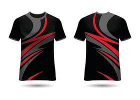 Sport-Renntrikot-Design-Vorlage für Team-Uniformen Vektor