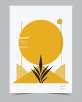 ein Poster zum das Sonne und das Wörter Sonne auf das Unterseite. vektor