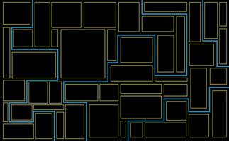 abstrakt bunt geometrisch Linie Muster Hintergrund, zeitgenössisch druckbar nahtlos Muster mit abstrakt minimal elegant Linie Bürste Schlaganfall Formen und Linie vektor