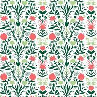 elegant dekorativ Blumen- Muster Design. bunt Blumen- Muster geeignet zum Hintergrund, Textur, Stoff, Verpackung, Textil, Kleidung, drucken oder Andere. vektor