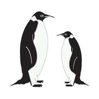 Pinguin-Icon-Design vektor