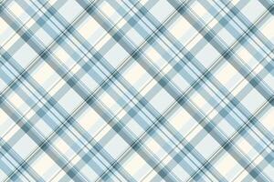 Hintergrund Plaid Stoff von prüfen Textil- Textur mit ein nahtlos Muster Schottenstoff. vektor