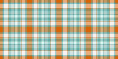 Rabatt Plaid Stoff, Fußboden prüfen Tartan Hintergrund. bunt nahtlos Textil- Textur Muster im Licht und Bernstein Farben. vektor