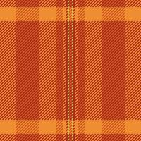 Plaid prüfen Hintergrund von nahtlos Tartan mit ein Textil- Muster Stoff Textur. vektor