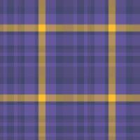 tyg bakgrund mönster av pläd sömlös med en kolla upp tartan textil- textur. vektor