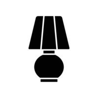 Tabelle Lampe Symbol Design Vorlage einfach und sauber vektor