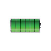alkalisk batteri ikon i platt stil. ackumulator illustration på isolerat bakgrund. ackumulator ladda om tecken företag begrepp. vektor