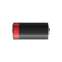 alkalisk batteri ikon i platt stil. ackumulator illustration på isolerat bakgrund. ackumulator ladda om tecken företag begrepp. vektor