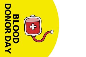 Animation von Blut Spende Kampagne auf Weiß Hintergrund. geben Blut sicher Leben vektor