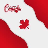 Kanada Tag Hintergrund oder Banner Design Vorlage gefeiert auf Juli 1. Kanada Unabhängigkeit Tag Hintergrund vektor