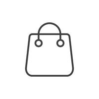 Einkaufstasche Symbol vektor