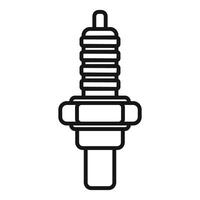 Illustration von ein Funke Stecker Symbol vektor