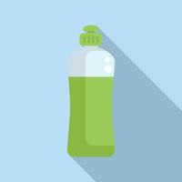 grön rengöring produkt flaska illustration vektor
