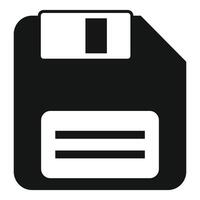 Illustration von Diskette Platte Symbol vektor