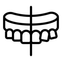 Dental Halter Symbol Illustration vektor