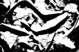 Grunge detailliert schwarz abstrakt Textur. Streifen, Venen vektor