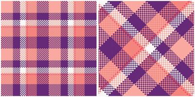 skott tartan sömlös mönster. checkerboard mönster för scarf, klänning, kjol, Övrig modern vår höst vinter- mode textil- design. vektor