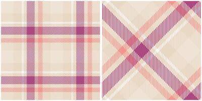 tartan pläd sömlös mönster. abstrakt kolla upp pläd mönster. traditionell skott vävd tyg. skogsarbetare skjorta flanell textil. mönster bricka swatch ingår. vektor