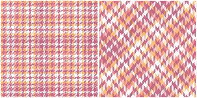 kariert Muster nahtlos. Gingham Muster traditionell schottisch gewebte Stoff. Holzfäller Hemd Flanell Textil. Muster Fliese Swatch inbegriffen. vektor