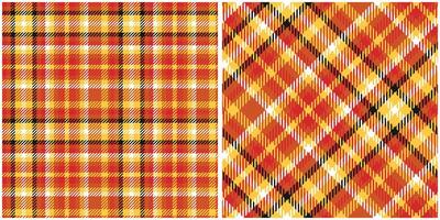 schottisch Tartan Plaid nahtlos Muster, traditionell schottisch kariert Hintergrund. traditionell schottisch gewebte Stoff. Holzfäller Hemd Flanell Textil. Muster Fliese Swatch inbegriffen. vektor