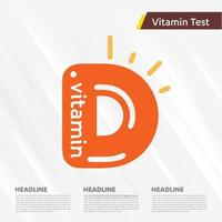 Vitamin D Icon Drop Collection Set, Cholecalciferol. goldener Tropfen Vitaminkomplex Tropfen. medizinisch für Heidevektorillustration vektor
