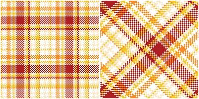 Tartan Muster nahtlos. Pastell- schottisch Plaid, zum Schal, Kleid, Rock, andere modern Frühling Herbst Winter Mode Textil- Design. vektor