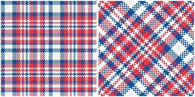 skott tartan pläd sömlös mönster, gingham mönster. för skjorta tryckning, kläder, klänningar, bordsdukar, filtar, strö, papper, täcke, tyg och Övrig textil- Produkter. vektor