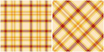 Tartan Muster nahtlos. Pastell- schottisch Tartan Muster zum Schal, Kleid, Rock, andere modern Frühling Herbst Winter Mode Textil- Design. vektor