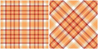 schottisch Tartan nahtlos Muster. kariert Muster nahtlos traditionell schottisch gewebte Stoff. Holzfäller Hemd Flanell Textil. Muster Fliese Swatch inbegriffen. vektor